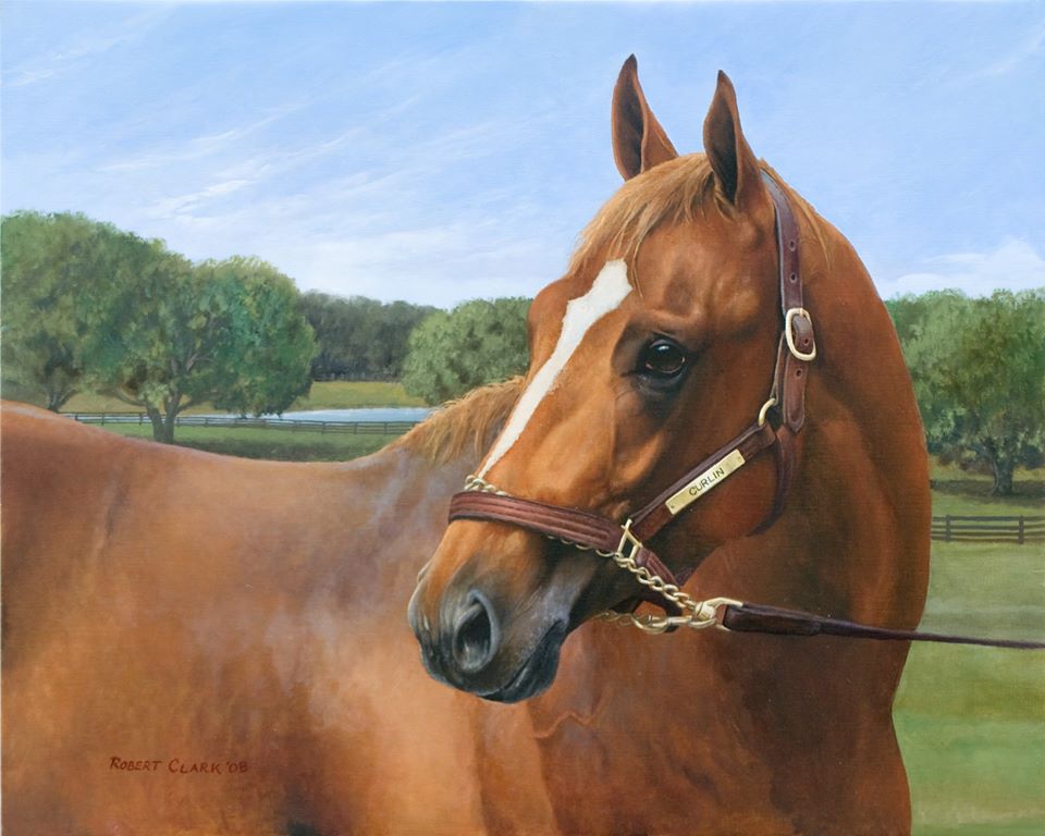 Curlin by Robert Clark, Artist